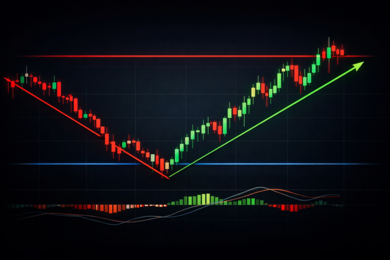 التحليل الفني للمبتدئين | كيف تقرأ الشارت وتتخذ قرارات تداول أفضل chatgpt image dec 21, 2025, 04 31 48 pm