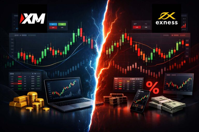 مقارنة Exness vs XM