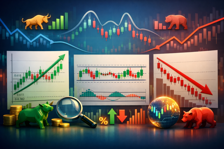 الاتجاهات في التحليل الفني: دليل شامل لفهم حركة السوق واتخاذ قرارات أفضل أنواع الاتجاهات في التحليل الفني
